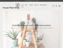 Tablet Screenshot of houseplantshop.com